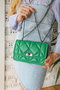Zoozie Bags Bandolera Verde de Piel de PU